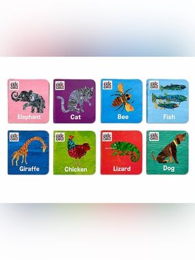 📚Eric Carle | Mini Board Book Bundle (8 Books) | World of Eric Carle